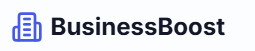 BusinessBoost Footer Logo - AI-Powered Website Creation and Social Media Management Tool
